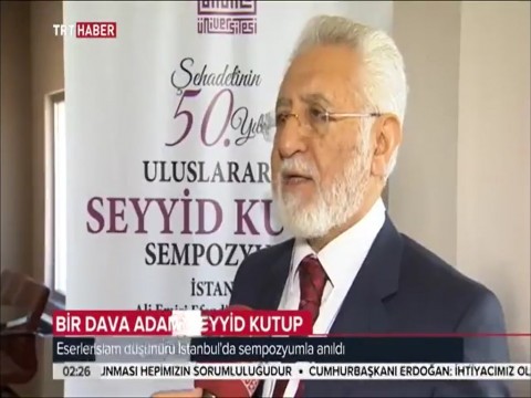 TRT Haber - Seyyid Kutub Sempozyumu